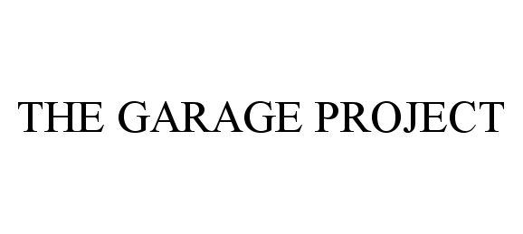  THE GARAGE PROJECT