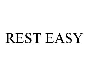 Trademark Logo REST EASY