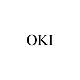 Trademark Logo OKI