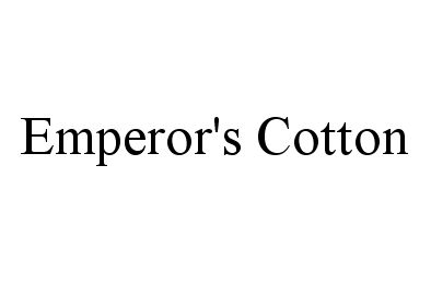 Trademark Logo EMPEROR'S COTTON