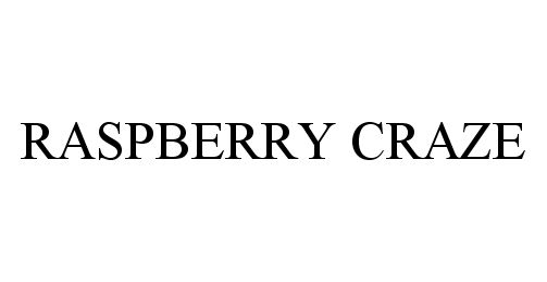 Trademark Logo RASPBERRY CRAZE