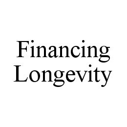 Trademark Logo FINANCING LONGEVITY