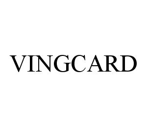 Trademark Logo VINGCARD
