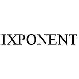 Trademark Logo IXPONENT