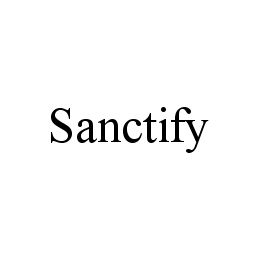 Trademark Logo SANCTIFY