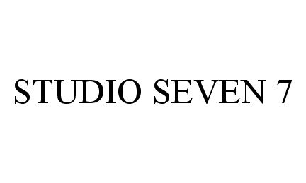 Trademark Logo STUDIO SEVEN 7