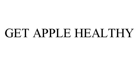  GET APPLE HEALTHY