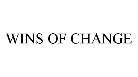 Trademark Logo WINS OF CHANGE