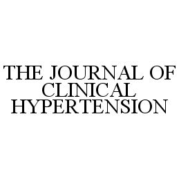  THE JOURNAL OF CLINICAL HYPERTENSION