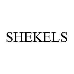 Trademark Logo SHEKELS