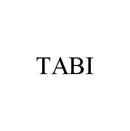 Trademark Logo TABI