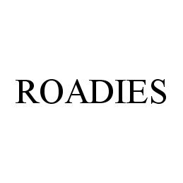  ROADIES