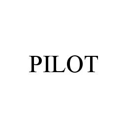 Trademark Logo PILOT