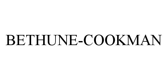 Trademark Logo BETHUNE-COOKMAN