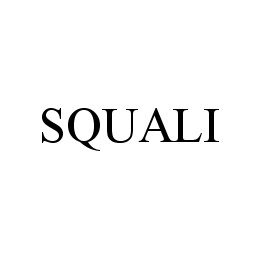 Trademark Logo SQUALI