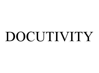  DOCUTIVITY