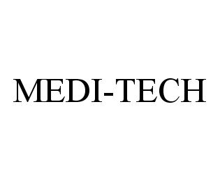 Trademark Logo MEDI-TECH