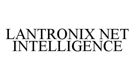  LANTRONIX NET INTELLIGENCE