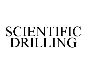 Trademark Logo SCIENTIFIC DRILLING