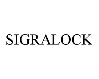 Trademark Logo SIGRALOCK
