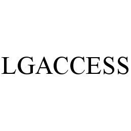 Trademark Logo LGACCESS