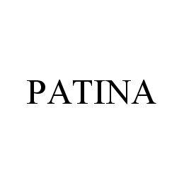 Trademark Logo PATINA
