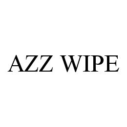 Trademark Logo AZZ WIPE