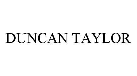 Trademark Logo DUNCAN TAYLOR