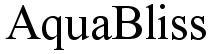 Trademark Logo AQUABLISS