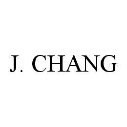  J. CHANG