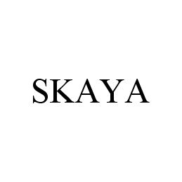 Trademark Logo SKAYA