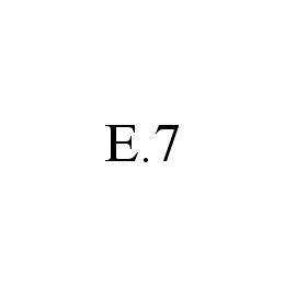 Trademark Logo E.7