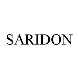 Trademark Logo SARIDON