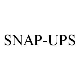Trademark Logo SNAP-UPS