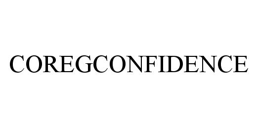Trademark Logo COREGCONFIDENCE