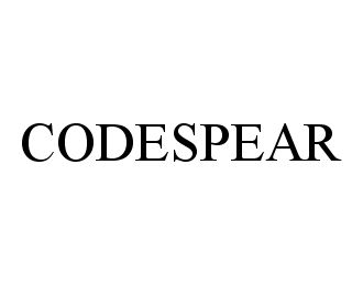 Trademark Logo CODESPEAR