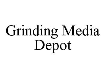 Trademark Logo GRINDING MEDIA DEPOT