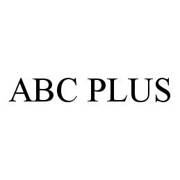 Trademark Logo ABC PLUS