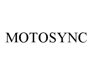 Trademark Logo MOTOSYNC