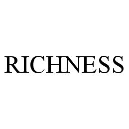  RICHNESS