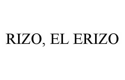  RIZO, EL ERIZO