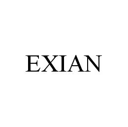 Trademark Logo EXIAN