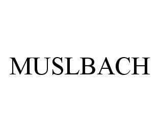  MUSLBACH