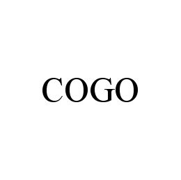 Trademark Logo COGO