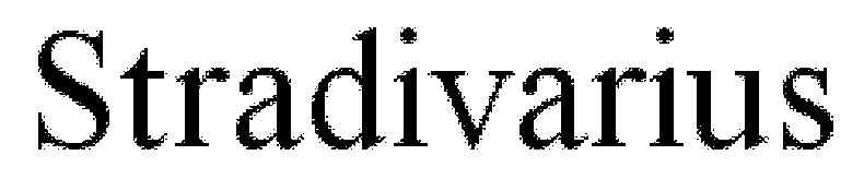 Trademark Logo STRADIVARIUS