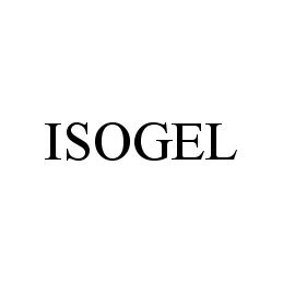 Trademark Logo ISOGEL