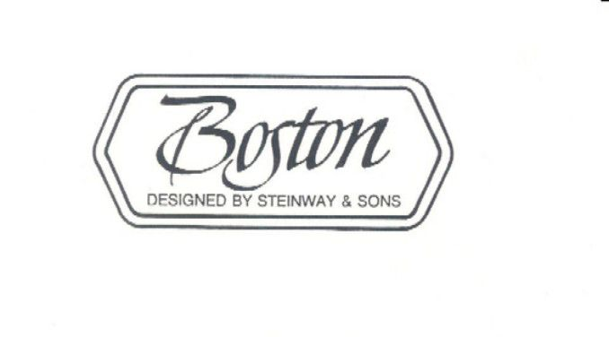  BOSTON DESIGNED BY STEINWAY &amp; SONS