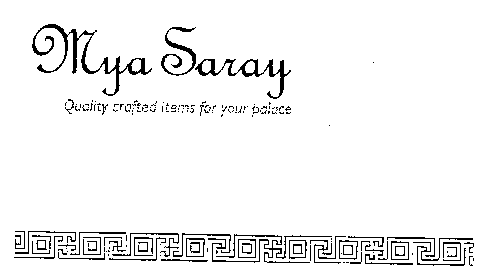 Trademark Logo MYA SARAY