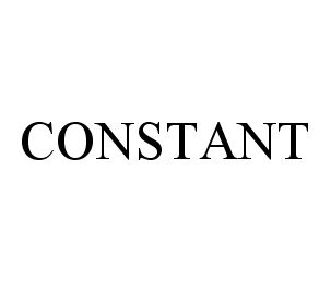Trademark Logo CONSTANT