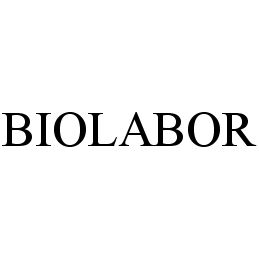 Trademark Logo BIOLABOR